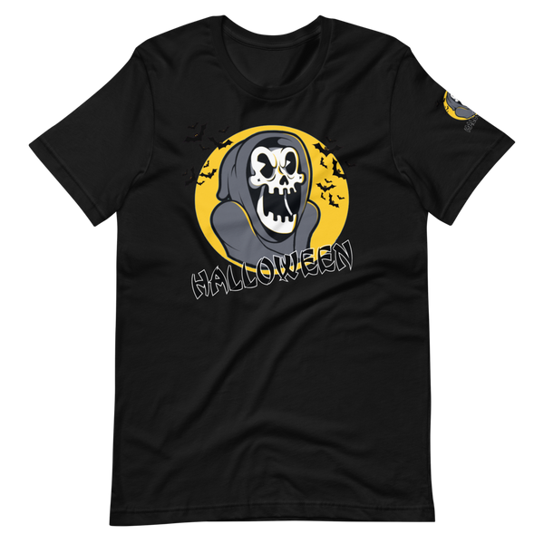 Scary Halloween moon Unisex T-Shirt