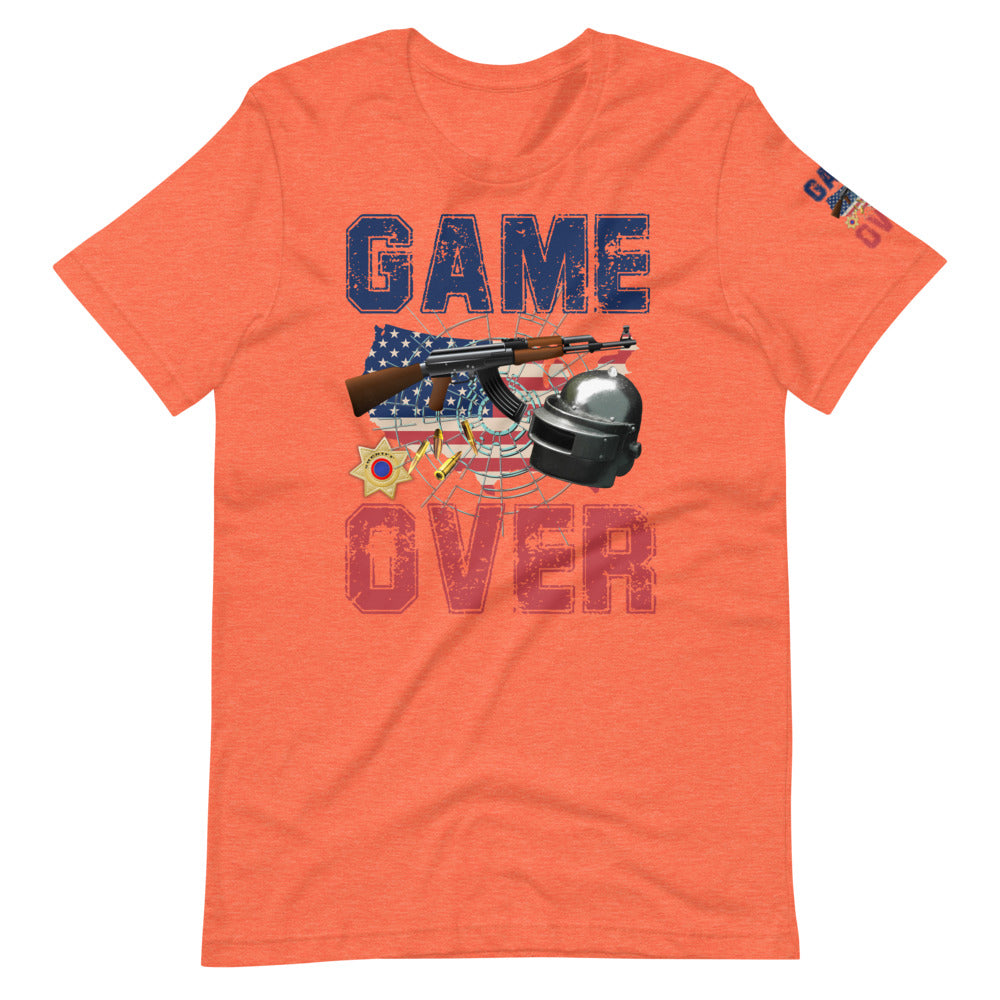 Game Over Gaming Short-Sleeve Unisex T-Shirt