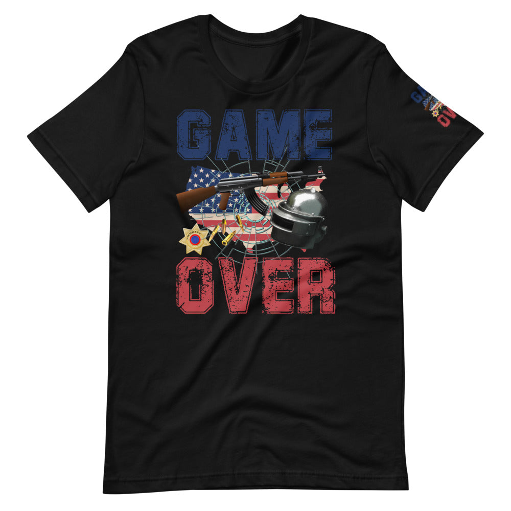 Game Over Gaming Short-Sleeve Unisex T-Shirt