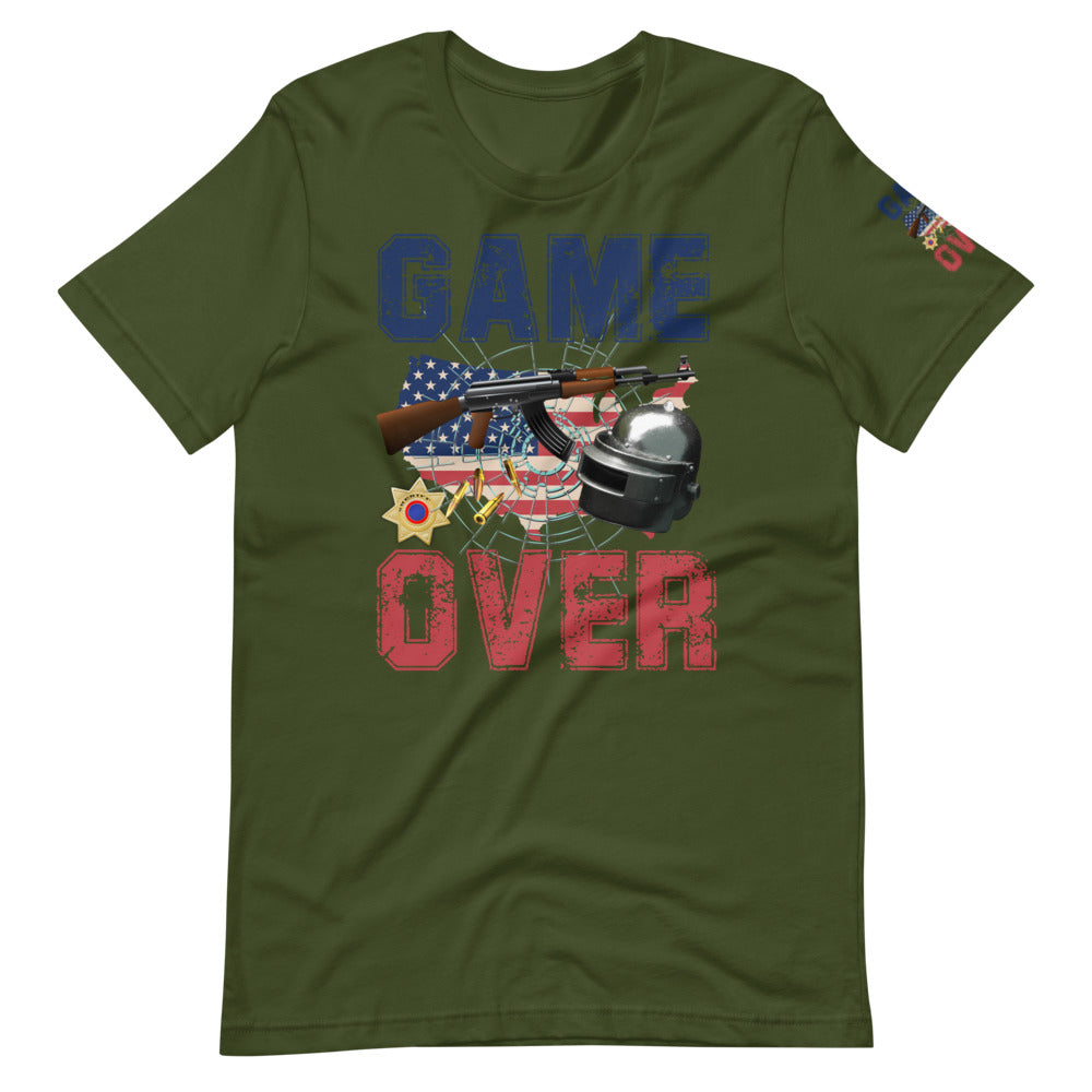 Game Over Gaming Short-Sleeve Unisex T-Shirt